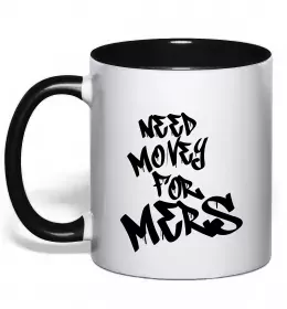 Чашка з кольоровою ручкою