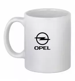 Чашка керамічна Opel one love Білий фото