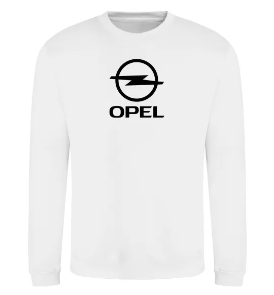 Свитшот Opel Белый фото