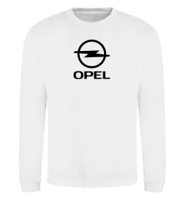 Свитшот Opel Белый фото