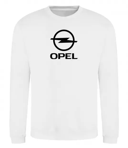 Свитшот Opel Белый фото