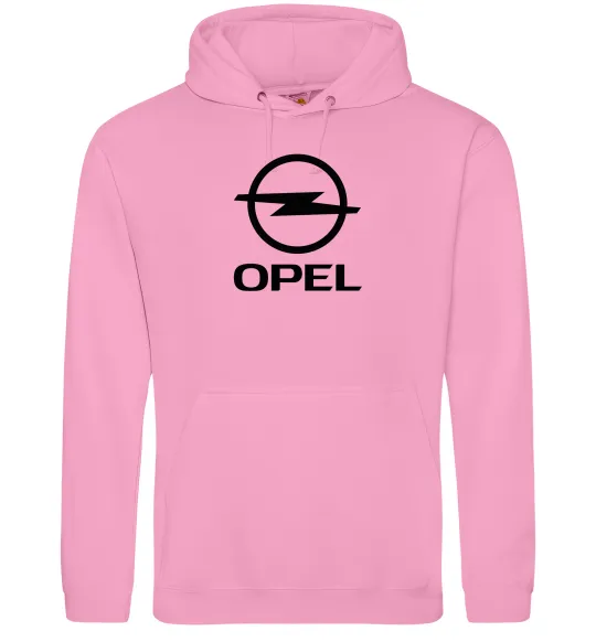 Мужская толстовка (худи) Opel Розовый фото