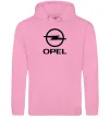 Мужская толстовка (худи) Opel Розовый фото
