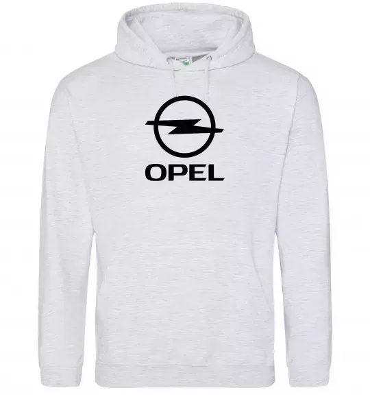 Женская толстовка (худи) Opel Серый меланж фото