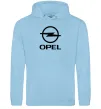 Женская толстовка (худи) Opel Голубой фото