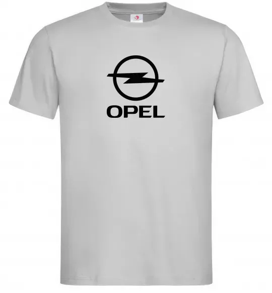 Мужская футболка Opel Серый фото