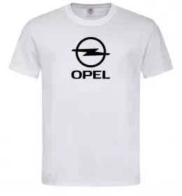 Чоловіча футболка I Love Opel Лимонний фото