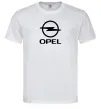Мужская футболка Opel Белый фото