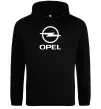 Мужская толстовка (худи) Opel Черный фото