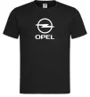 Мужская футболка Opel Черный фото