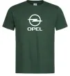 Мужская футболка Opel Темно-зеленый фото