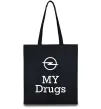 Эко-сумка Opel my drugs Черный фото