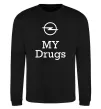Світшот Opel my drugs Чорний фото