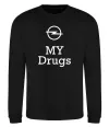 Світшот Opel my drugs Чорний фото
