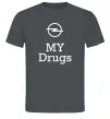 Чоловіча футболка Opel my drugs Графіт фото