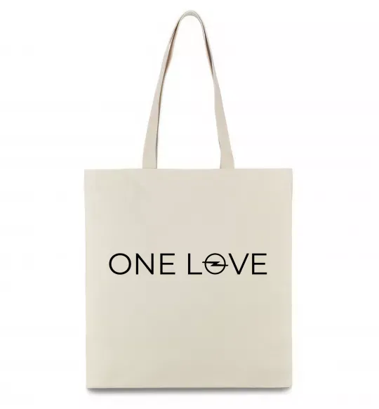 Еко-сумка Opel one love Бежевий фото