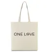 Еко-сумка Opel one love Бежевий фото