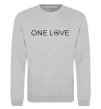 Свитшот Opel one love Серый меланж фото