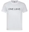 Чоловіча футболка Opel one love Білий фото