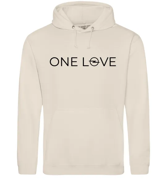 Мужская толстовка (худи) Opel one love Таш фото