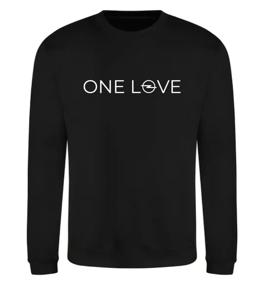 Свитшот Opel one love Черный фото