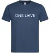 Чоловіча футболка Opel one love Темно-синій фото
