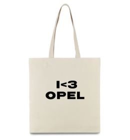 Эко-сумка I <3 Opel