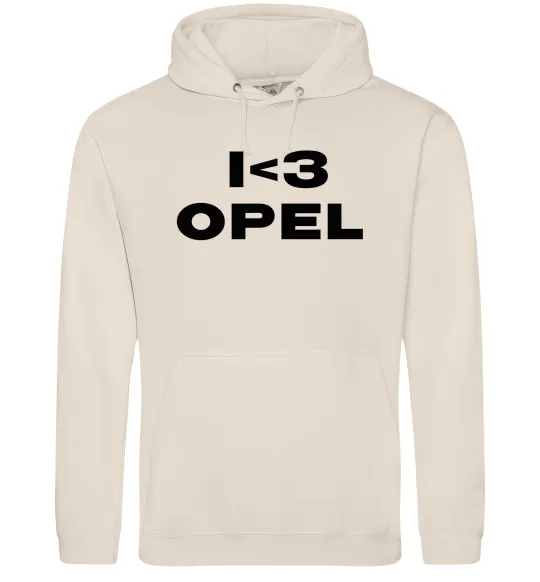 Чоловіча толстовка (худі) I <3 Opel Таш фото