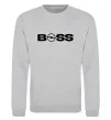 Свитшот Boss Opel Серый меланж фото