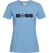 Женская футболка Boss Opel Голубой фото