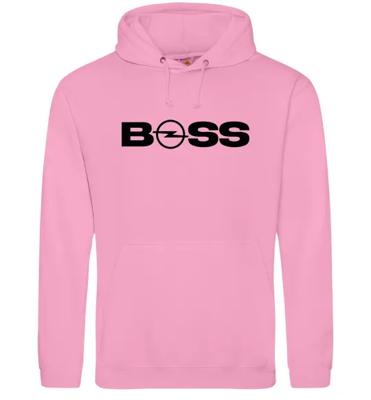 Чоловіча толстовка (худі) Boss Opel Рожевий фото