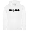 Чоловіча толстовка (худі) Boss Opel Білий фото