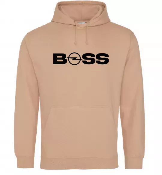 Жіноча толстовка (худі) Boss Opel Пісочний фото