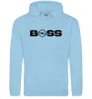 Жіноча толстовка (худі) Boss Opel Блакитний фото
