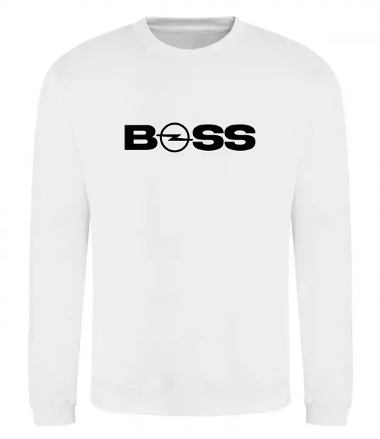 Світшот Boss Opel Білий фото