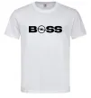 Чоловіча футболка Boss Opel Білий фото