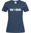 Женская футболка Boss Opel Темно-синий фото