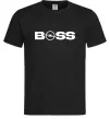 Чоловіча футболка Boss Opel Чорний фото