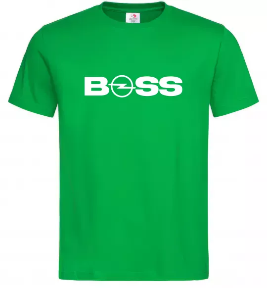 Чоловіча футболка Boss Opel Зелений фото