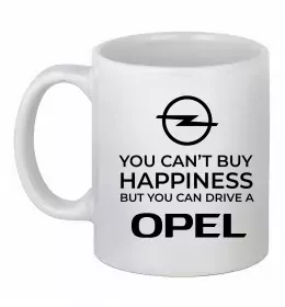 Чашка керамічна Opel one love Білий фото