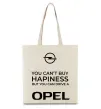 Еко-сумка You can drive Opel Бежевий Еко-сумка You can drive Opel Бежевий фото