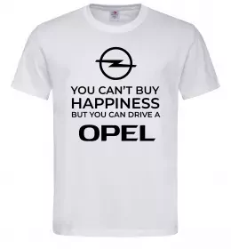 Чоловіча футболка I Love Opel Лимонний фото