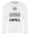 Свитшот You can drive Opel Белый фото