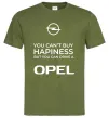 Мужская футболка You can drive Opel Оливковый Мужская футболка You can drive Opel Оливковый фото