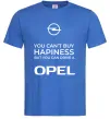 Мужская футболка You can drive Opel Ярко-синий Мужская футболка You can drive Opel Ярко-синий фото