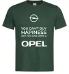 Мужская футболка You can drive Opel Темно-зеленый Мужская футболка You can drive Opel Темно-зеленый фото