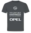 Мужская футболка You can drive Opel Графит Мужская футболка You can drive Opel Графит фото