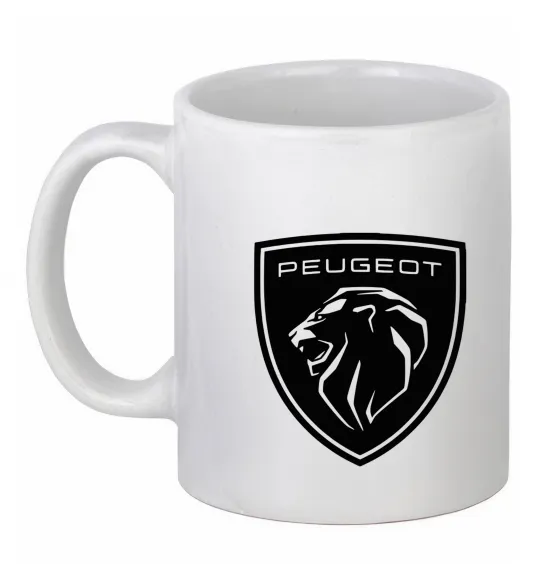 Чашка керамічна Peugeot Білий фото