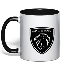 Чашка з кольоровою ручкою