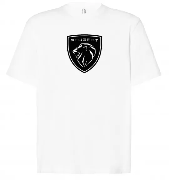Футболка Оверсайз Peugeot Белый фото
